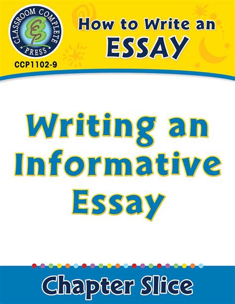 First paragraph should briefly describe the subject to your readers. How to Write an Essay: Writing an Informative Essay ...