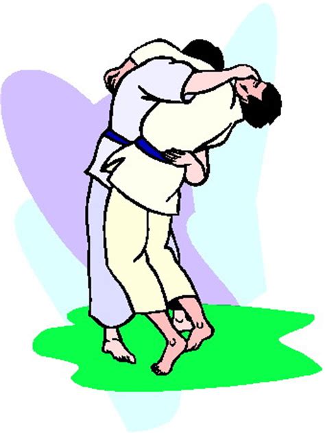 Judo martial arts drawing illustration, judo wrestling png clipart. GifsAnimes.fr - Gifs Animés