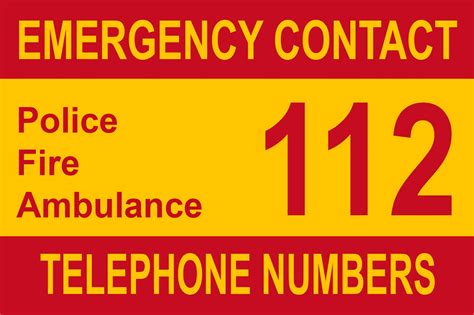 In case of emergency, can you immediately find telephone numbers that could bring help to you and your family? Emergency telephone numbers Manilva