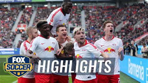 In this match, even against the incomplete. Bayer Leverkusen vs. RB Leipzig | 2019 Bundesliga ...