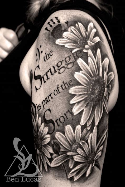 Those are what you call cancer survivor tattoos. Survivor tattoo | Shoulder tattoos for women, Half sleeve ...