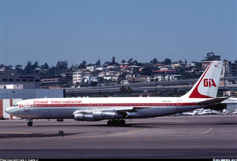 Global international airways wurde 1981 gegründet und war eine fluggesellschaft mit sitz in global international, auch als gia bekannt, begann 1981 mit saisonalen charterflügen nach. Boeing 707-321B - Global International Airways - GIA ...