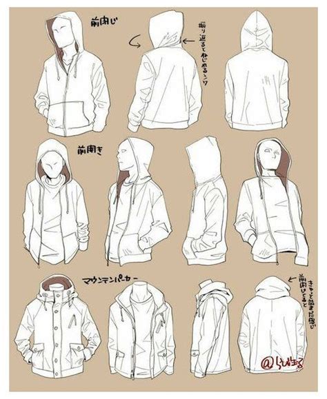 Search for other related drawing images from our huge database. #hoodie #drawing #reference #character #design in 2020 ...