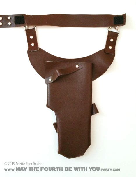 Description warranty information 80 reviews note on sizing: The Littlest Nerfherder (DIY Han Solo Holster) | Hans solo, Han solo costume, Star wars costumes
