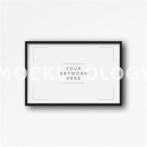 Free mockup world is a collaboration of high quality best free mockups including apple devices, branding, logos, print, digital art, fashion, apparel & more. Free 11x17 Horizontal Digital Black Frame On White Plain ...