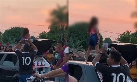 Novinhas dançando no banheiro de calcinha. Em Manaus, vídeo de criança rebolando em cima do carro ...