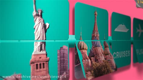 Commercial mockup city builder create inspiring unique energetic videos in a real city! Travel Agency / Travel Services Intro by steve314 | VideoHive