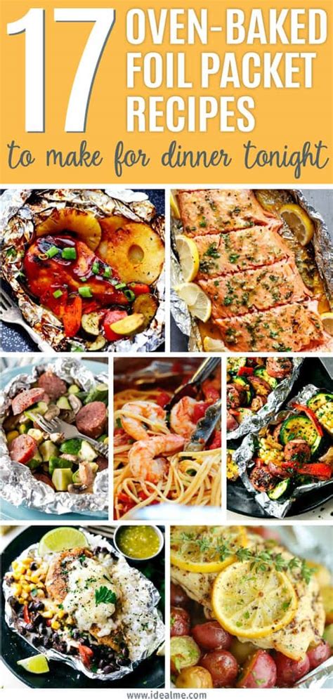 What can you cook in the microwave? 17 Oven-Baked Foil Packet Recipes To Make For Dinner ...