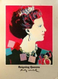 Andy warhol was discovered to have had a hoarding habit after he passed away in 1987. Andy Warhol Dronning Margrethe II | Art pop, Kunst ideer ...