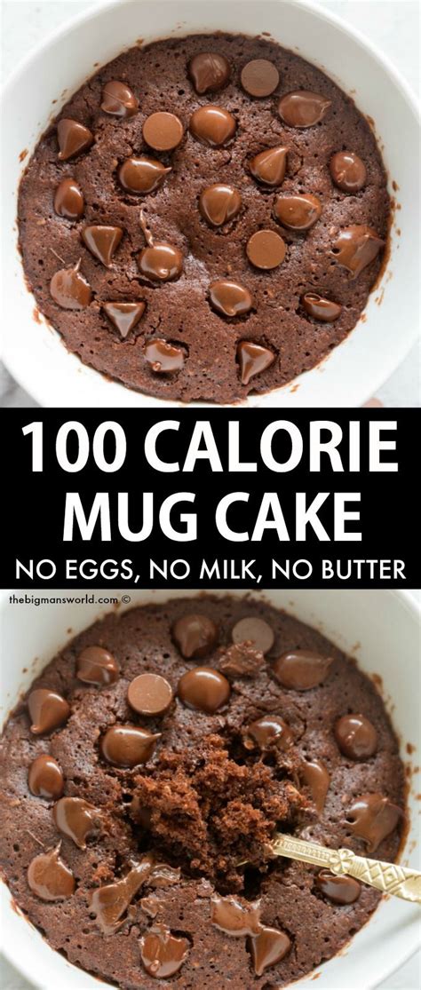 Maybe you would like to learn more about one of these? 100 Calorie Chocolate Mug Cake (No egg, no milk!) | Recipe ...