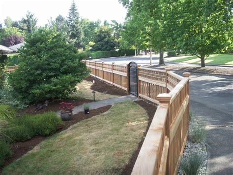 Fence materials and supplies located in our main office. Installed Wood Fences Image Gallery Portland, Oregon ...