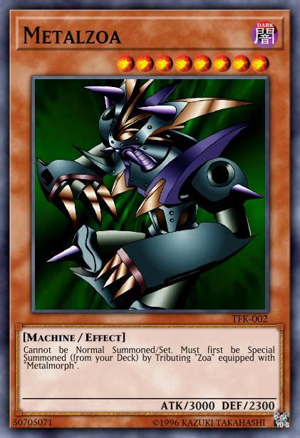 We have a syntax guide to aid users in easily finding what they need. Metalzoa - Card Information | Yu-Gi-Oh! Database