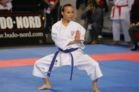 From wikimedia commons, the free media repository. Viviana Bottaro | Women karate, Martial arts girl, Martial ...