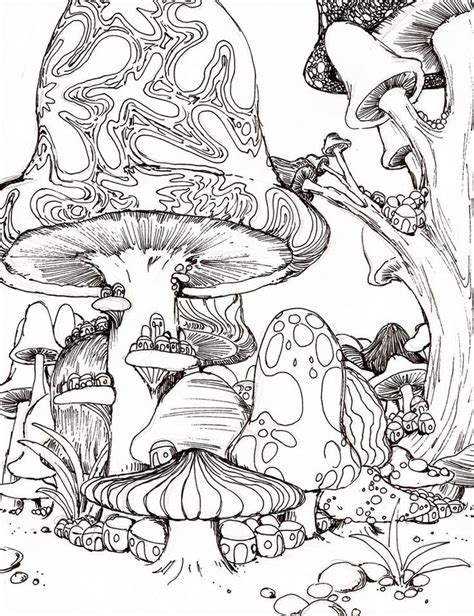 trippy coloring pages to print coloring home