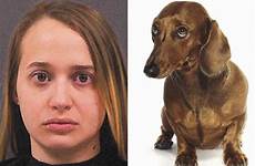 dog having woman arrested dachshund herself filming sausage after allegedly marie dailystar star
