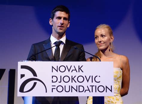 The couple began dating in 2005 and got engaged in september 2013. Novak Djokovic reveals how Covid-19 is helping him become a family man