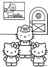 126 gratis malvorlagen von hello kitty album , kostenlos bilder zum ausmalen am pc computer für kinder. Ausmalbilder von Hello Kitty zum Drucken