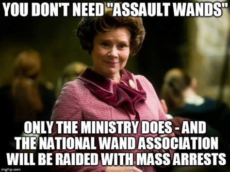 Harry james potter had died not long after the battle of hogwarts. dolores umbridge Harry Potter Character wand meme | News Popcorn