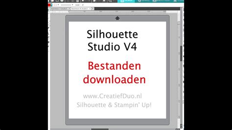 This free mac app is an intellectual property of silhouette america, inc. Silhouette Studio uitleg - Downloaden uit de silhouette ...