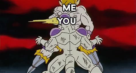 Well since i did all the forms of goku, (though i skipped super saiyan 2) might as well do super saiyan 4 as well. frieza gifs | WiffleGif