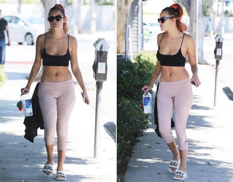 Make sure you're buying workout gear that fits you in your waist and hip area to avoid unnecessary fabric bunching workout gear in the wrong size can also lead to camel toe, so it's best to get clothing in your size. Tallulah Willis suffers unfortunate camel toe as she steps ...