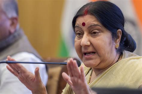 Her zodiac sign is aquarius. Former Foreign Minister Sushma Swaraj passes away | India ...