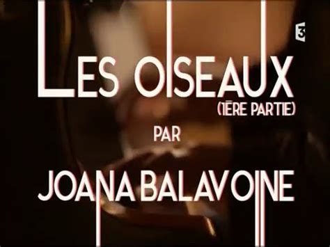 Les dernières news people sur joana balavoine : 2016 Joana balavoine dit et chante la vie et les oiseaux ...