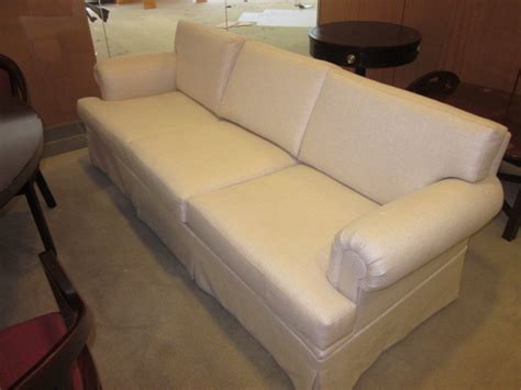 Serta is a popular brand that has provided quality mattresses since 1931. Comfy White Sofa - Conklin Office Furniture