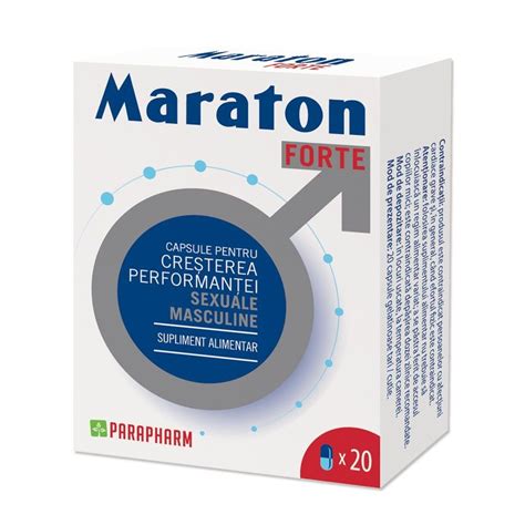 8 alternativa mai buna pentru maraton forte. Maraton forte 20 capsule - eMAG.ro