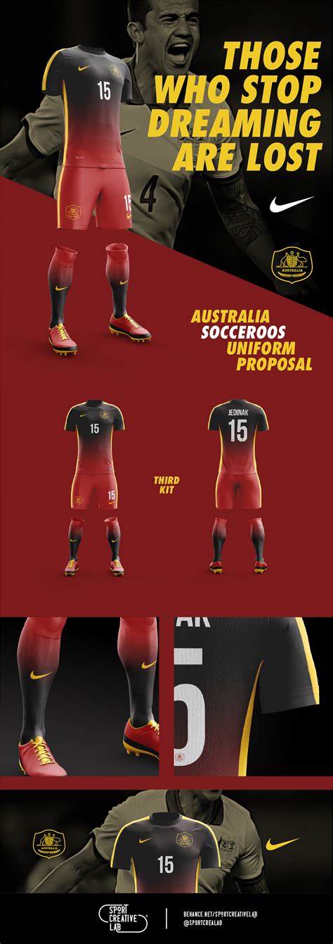 National sports teams of australia. Australia Socceroos Uniform Proposal 2016 on Behance ...