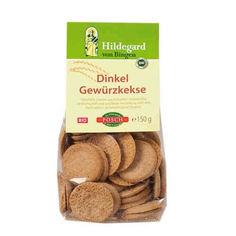 She was an influential and spiritual woman whose fierce devotion universal man. Dinkel Gewürzkekse Bio - St. Hildegard Posch 150g - von Bingen