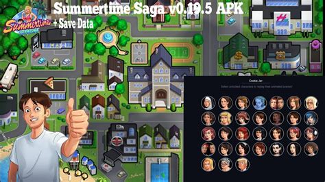 We come back with another video. Summertime Saga Mod v0.19.5 APK + Save Data Unclock All ...