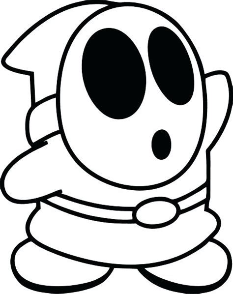 Check spelling or type a new query. Mario Shy Guy Coloring Pages - Coloring Home