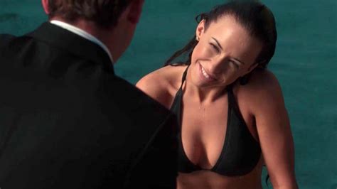 Avy scott gets a little taste of czech with her foreign friend jerry. Lacey Chabert Bikini Scene from 'Imaginary Friend ...