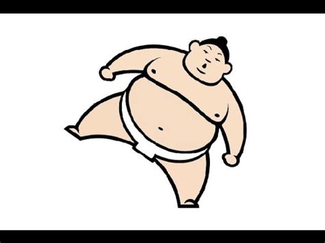 Get ready for some coloring fun with complimentary printable coloring sheet. How to Draw a Sumo Wrestler Easy step by step / Как ...