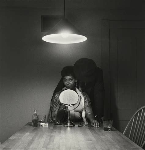 , from the kitchen table series, 1990. Carrie Mae Weems - Man and Mirror - Kitchen Table Series - 1990 | Carry on, Artist, Black art