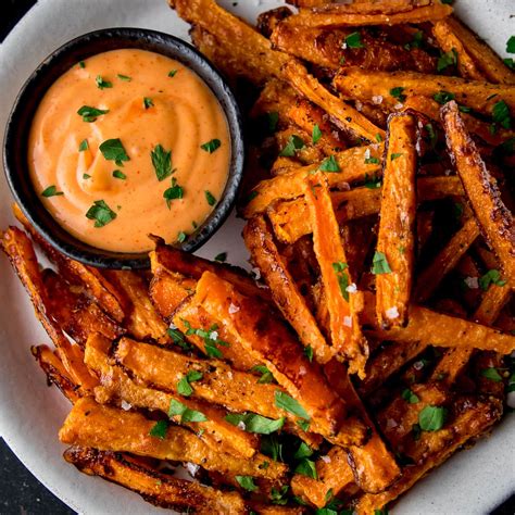 Spread the carrot slices in one layer on the prepared baking sheets. Baked Parmesan Carrot Fries with Chilli Mayo Dip - Nicky's ...