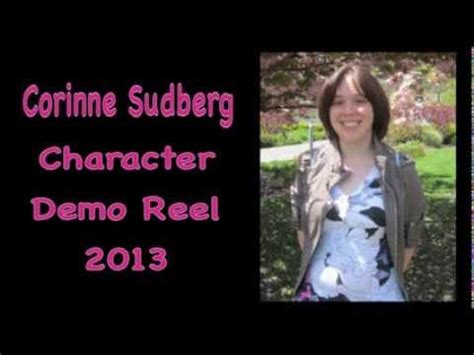 Please share as much as you can to everywhere. Corinne Sudberg: Character Demo Reel 2013 - YouTube