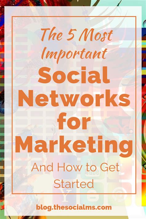 Online social networks take that local network you have and make it global. The 5 Most Important Social Networks for Marketing - And ...