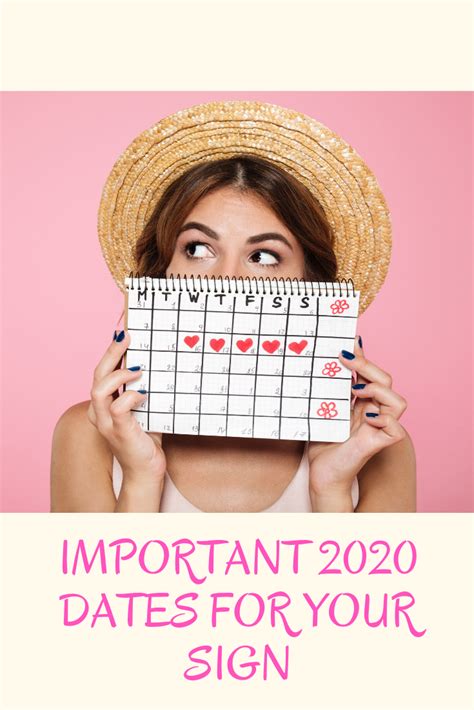 Then press the button get your zodiac sign. What Are The Important Dates For Every Zodiac Sign In 2020 ...