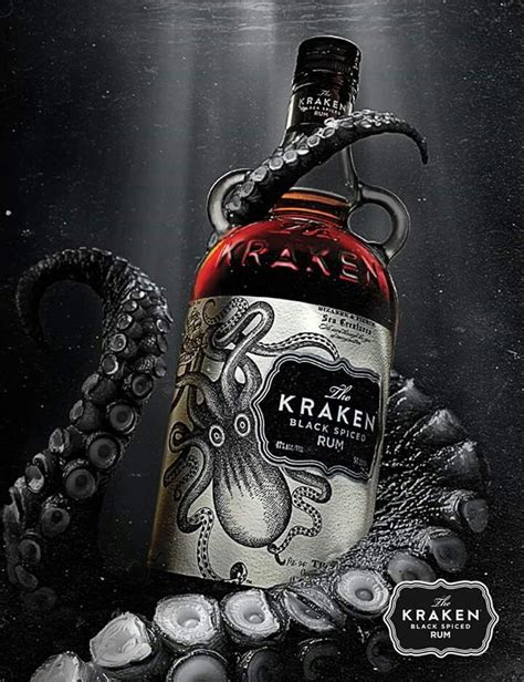 Ensure the end of the spoon is just touching the. Kraken Rum | Rum bottle, Fun drinks alcohol, Kraken rum