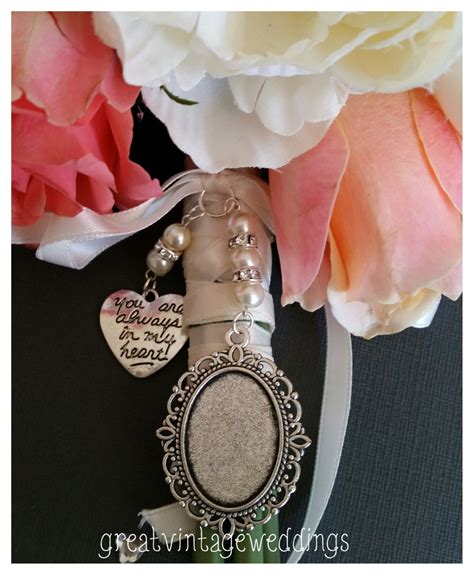 Maybe you would like to learn more about one of these? Beautiful Wedding Bouquet Photo Charm Silver Photo Frame ...