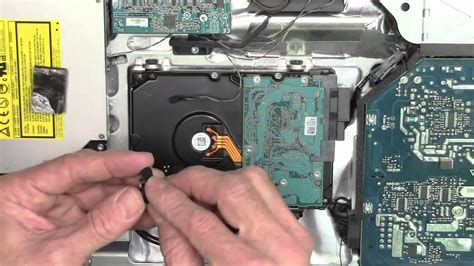 I love my imac, it is a finely crafted piece of aluminum that greets me everyday with a beautiful bright glow and from there it can go from bad to worse quickly. 2008 24" iMac Hard Drive & Ram Upgrade - YouTube