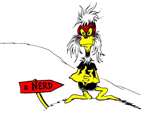 Seuss, our modern day, kooky, and he'd fill it with animals from far and from near some curvy and zany, but none should you fear. A Historical Timeline of the word "Nerd"