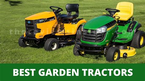 › best garden tractor on market. 5 Best Garden Tractors in 2020 Top Models Reviewed