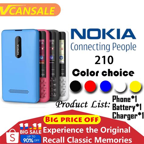 Answer right 12 questions, win millions cash everyday. Nokia Asha 210 Dual Sim Unlocked GSM Mobile Phone 2.0MP QWERTY Keyboard Cell Phone | Shopee ...