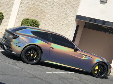 Yep, the most interesting cars in the world. Wrapped Ferrari FF. I'm a sucker for "station wagons". | Station wagon, Ferrari, Shooting brake