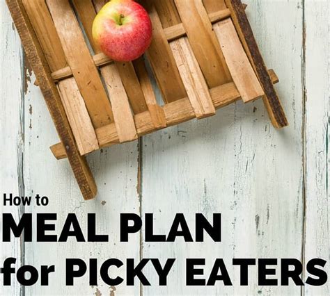 Our littlest diners can be tricky to cook for, especially when trying to make sure they get the nourishment they need. How to Meal Plan for Picky Eaters - The Melrose Family
