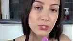 Just Violet pink dildo masturbation snapchat premium porn videos