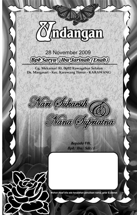 Undangan pernikahan vektor helppublishing s diary. Download Desain Undangan Pernikahan Format Vector Free ...